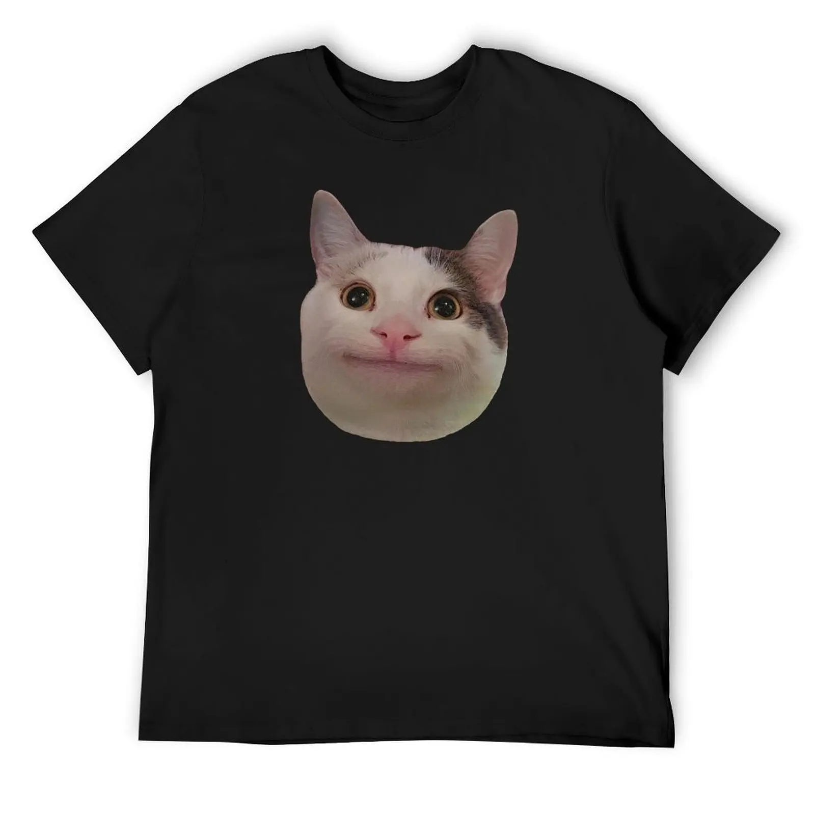 

Beluga Cat Meme Face Smiling T-Shirt