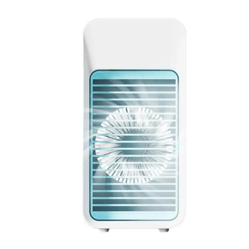 

Air Conditioner Fan Personal Air Conditioner With Colorful Night Lights Desk Fan Table Fan With 3 Speeds Quiet Personal Air