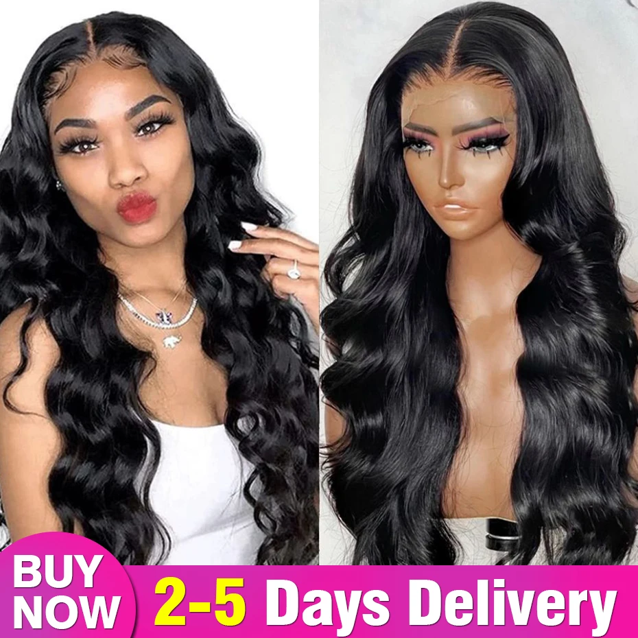 Body Wave Lace Frontal Human Hair Wig 13x4 13x6 Brazilian Lace Front Human Hair Full Lace Wigs For Black Women Pre Plucked