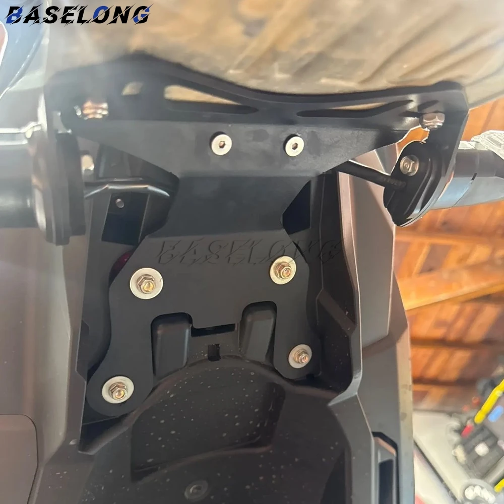 لهوندا CRF1100L أفريقيا التوأم مغامرة الرياضة ES 2020 - 2026 أفريقيا التوأم 1100 الذيل مرتب الحاجز مزيل لوحة ترخيص حامل #3