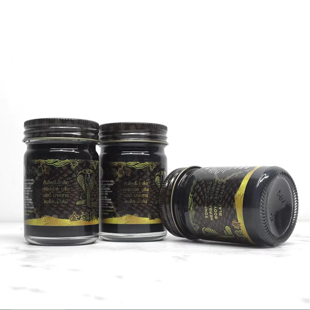 Original Golden snake tiger balm ointment thailand joint pain relief muscle pain relax balm medical plaster oil patch knee pain