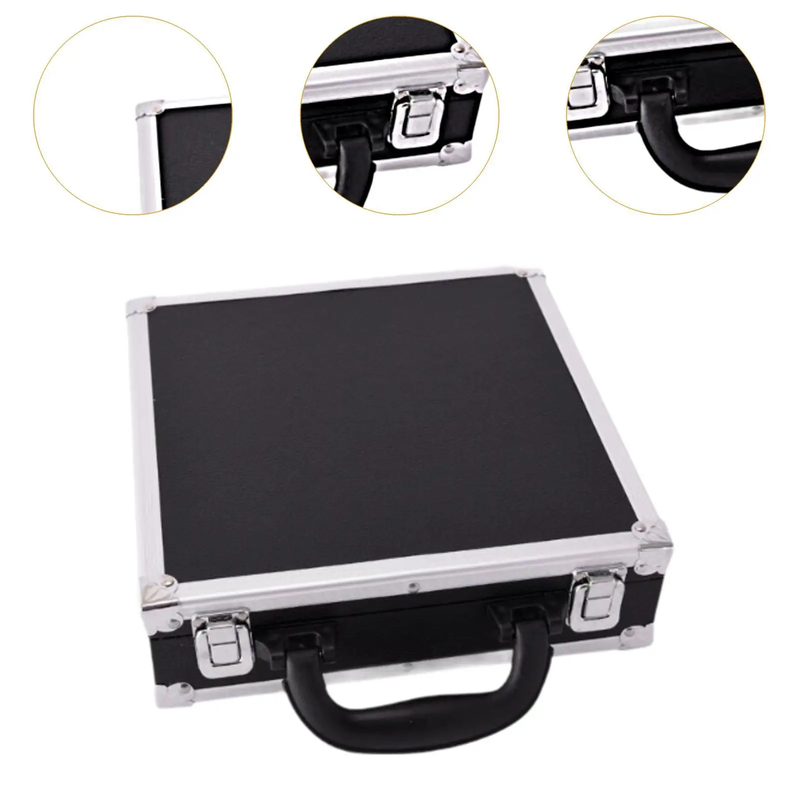 Pool Carrying Case Accessories Soft Padded Billiard Balls Suitcase Lightweight Organizer for Indoor Table Games