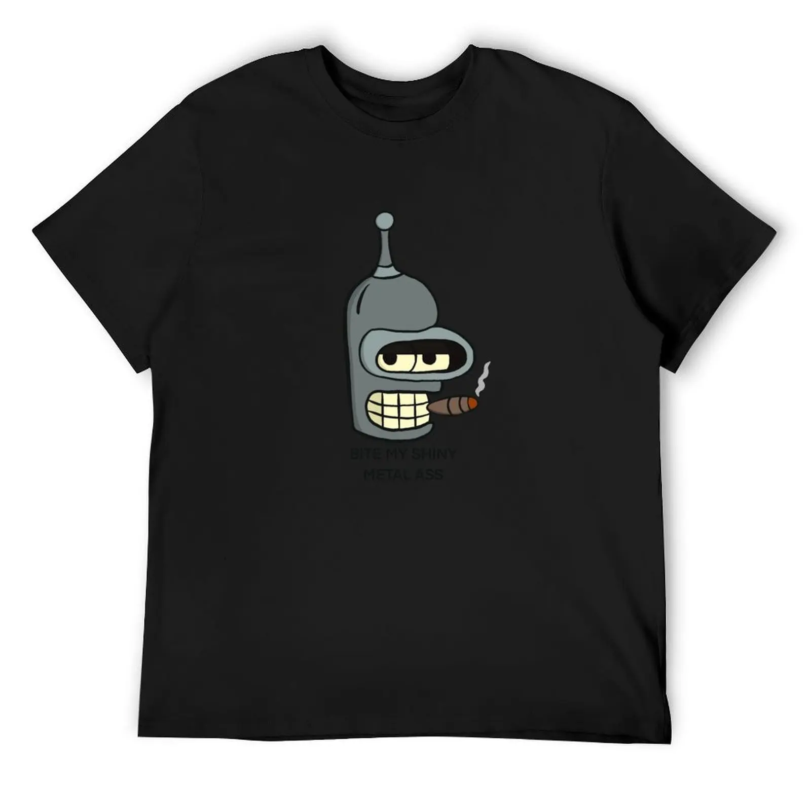 BENDER T-Shirt baggy shirts anime shirts graphic tees graphic t shirt vintage black t-shirts for men