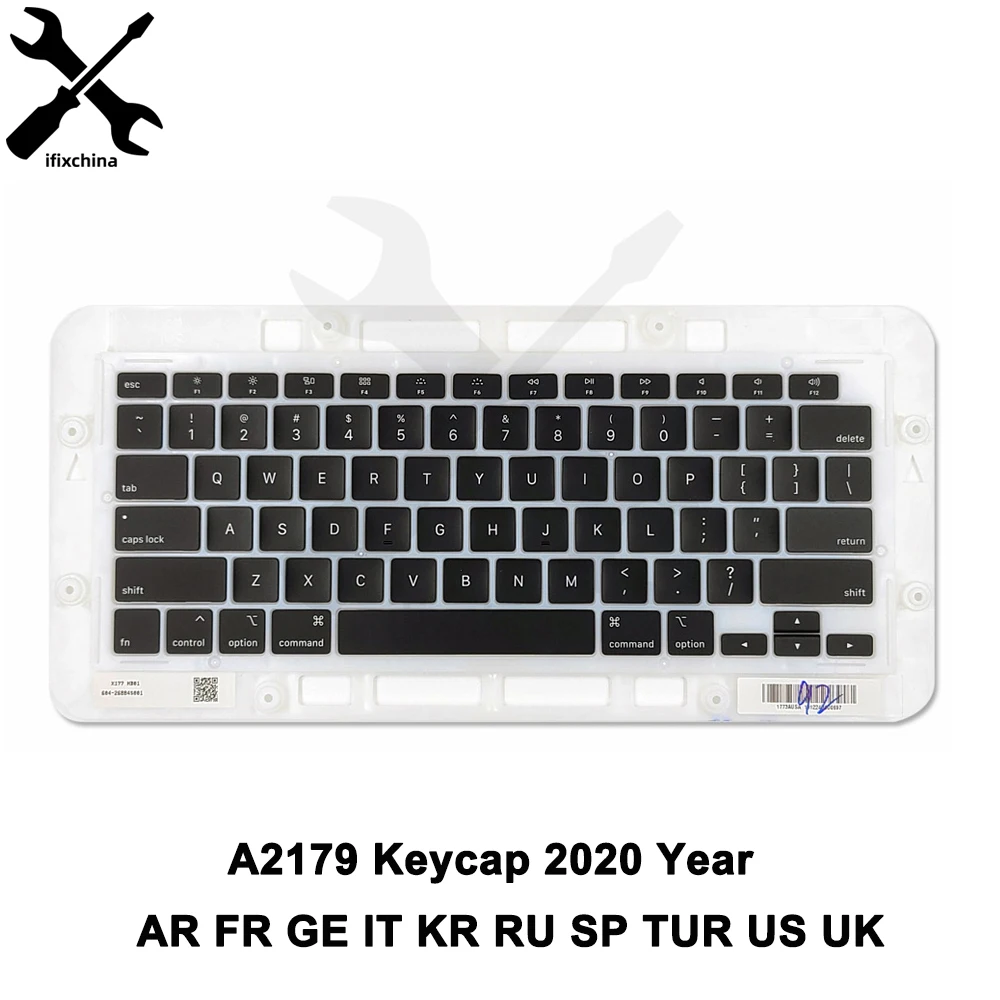 

Laptop A2179 Keycaps Keys key Cap Keyboards Scissor Repair Replacement for Apple Macbook Air Retina 13" A2179 2020 Years MC 3302