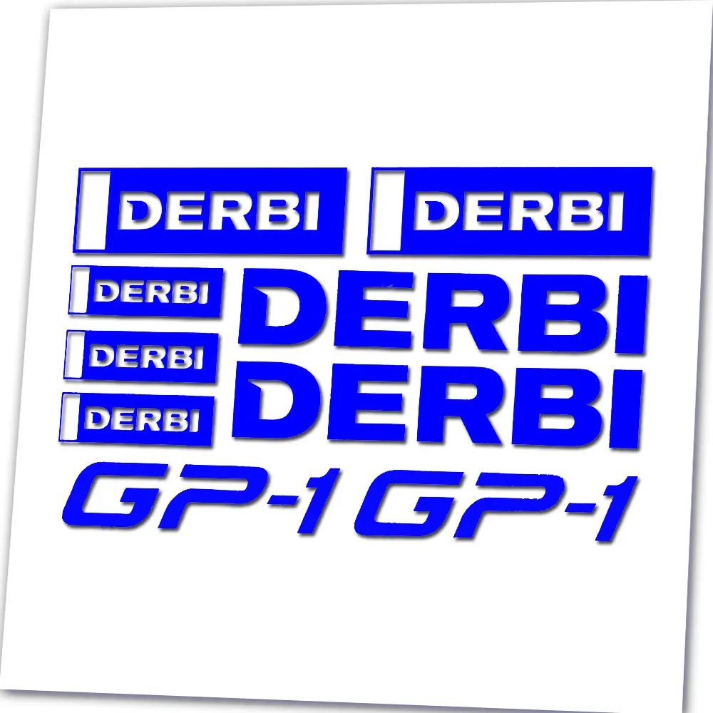 For Derbi GP1 GP-1 Scooter Stickers / Decal Set - High Quality Vinyl * ALL COLOURS AVAILABLE