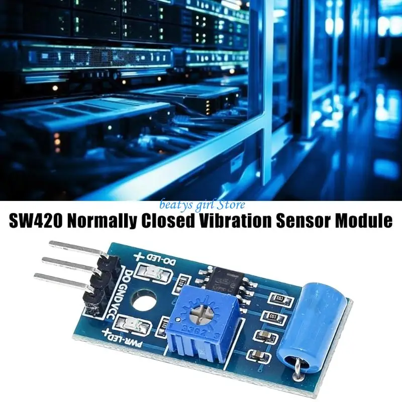 

C7AB 5Pcs Normally Closed Type Vibration Sensory Module Alarm Sensory Module Vibration Detection Module For Home Electronics
