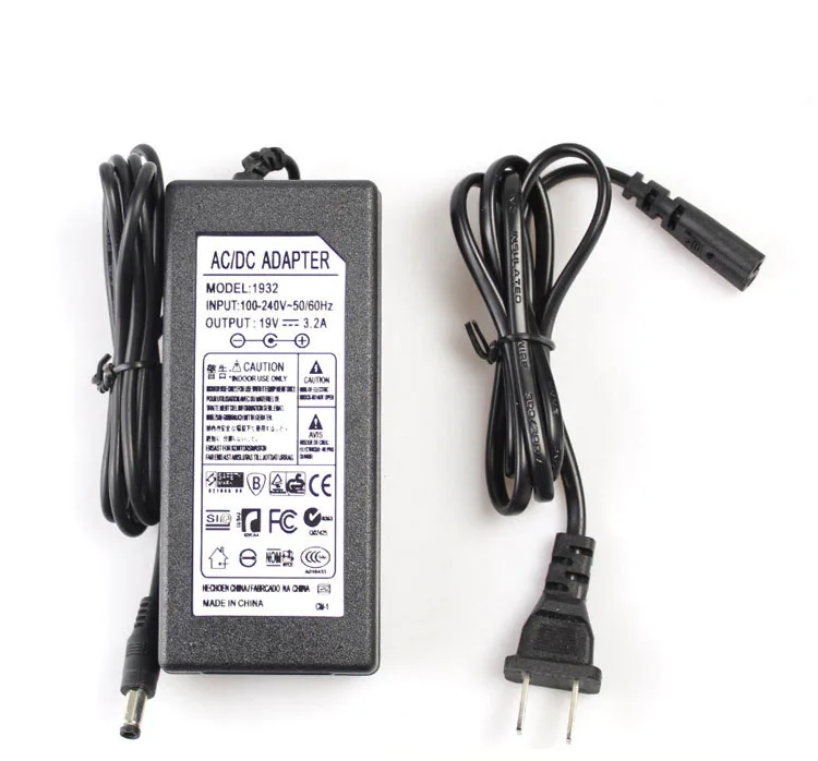 Adaptador de cargador empalmador de fusión de fibra, 21S, 22S, 27S, 38S, SFS-A40, 19V, 3.2A