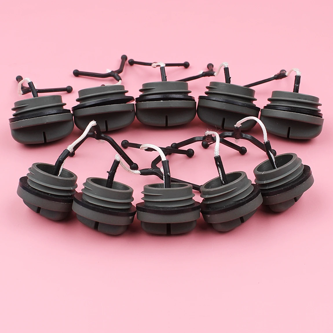 Fuel Cap Oil Cap Set For Poulan Pro PP415 PP425 PP475 PP505 Replace Part No.501626602 , 503431402 Chainsaw Spare Parts