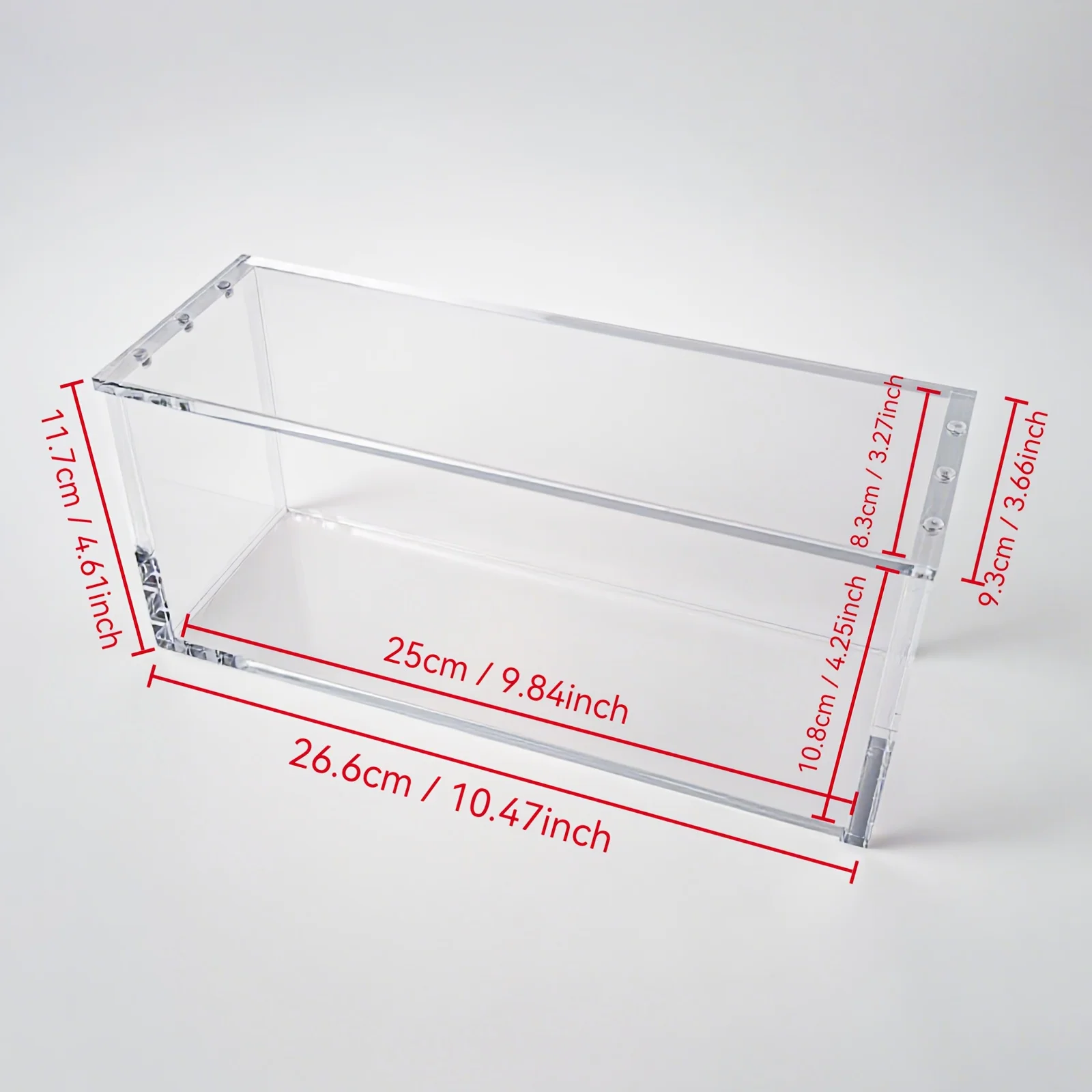 1 قطعة 8 مللي متر واضح الاكريليك حامي عرض حامل ل مركز اليابانية صندوق خاص (ل Tohoku/الهيروشيما/Fukuoka/Kanazawa)