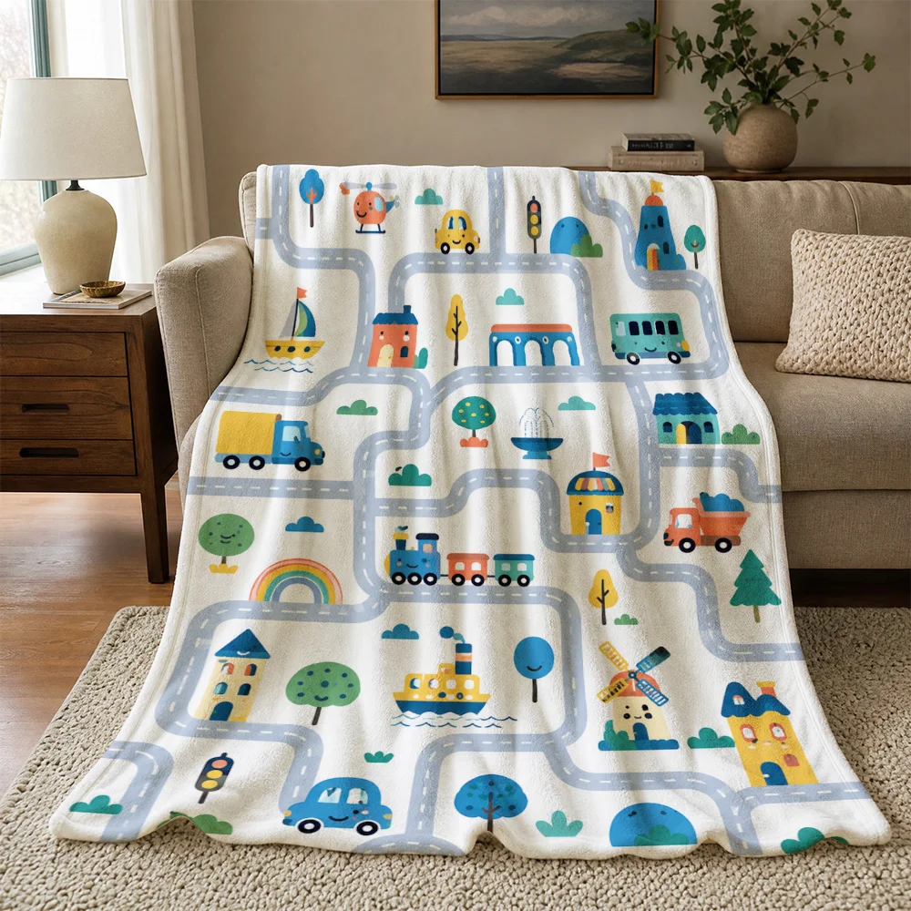 Manta decorativa con motivos d - Baby Nursery In Hospital reseña y precio