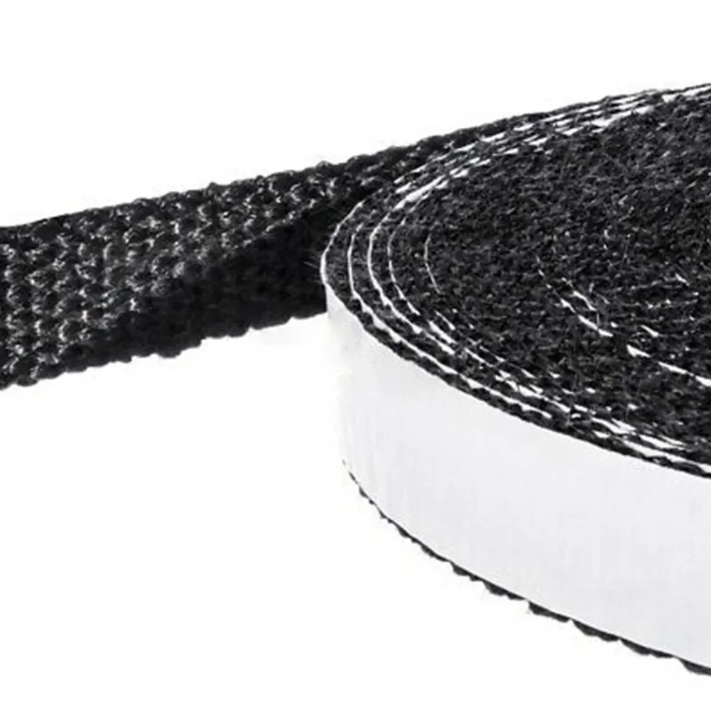 Fireplace Sealing Rope Black Stove Rope Wood Burning Stove Door  Seal Strip High Temperature Fire Resistance 10mm Wide X 3mm