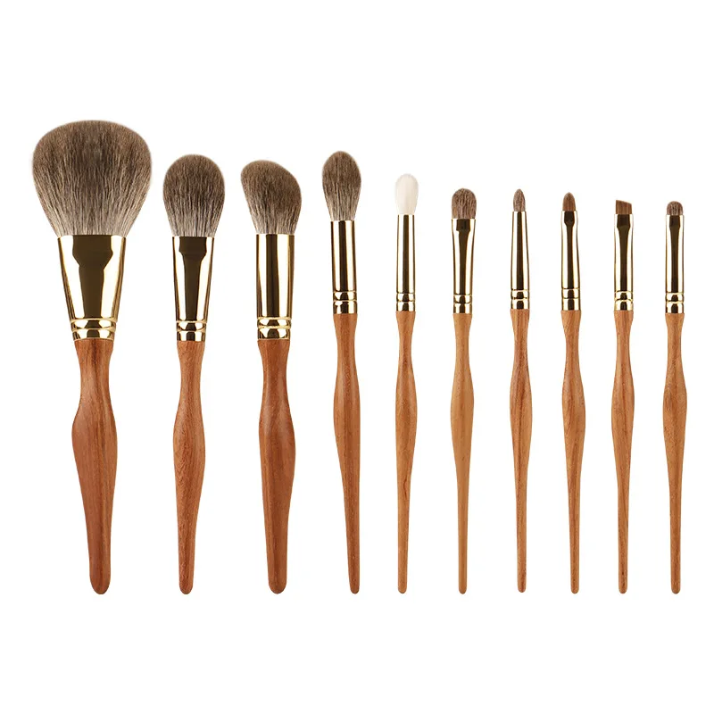 Hua Li Mu Xiao Man Waist Set Brush High end Animal Hair Full Set Makeup Brush CangZhou Makeup Brush Tool