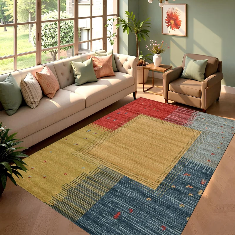Alfombra de área con diseño ab - Printed Rug Abstract reseña y precio