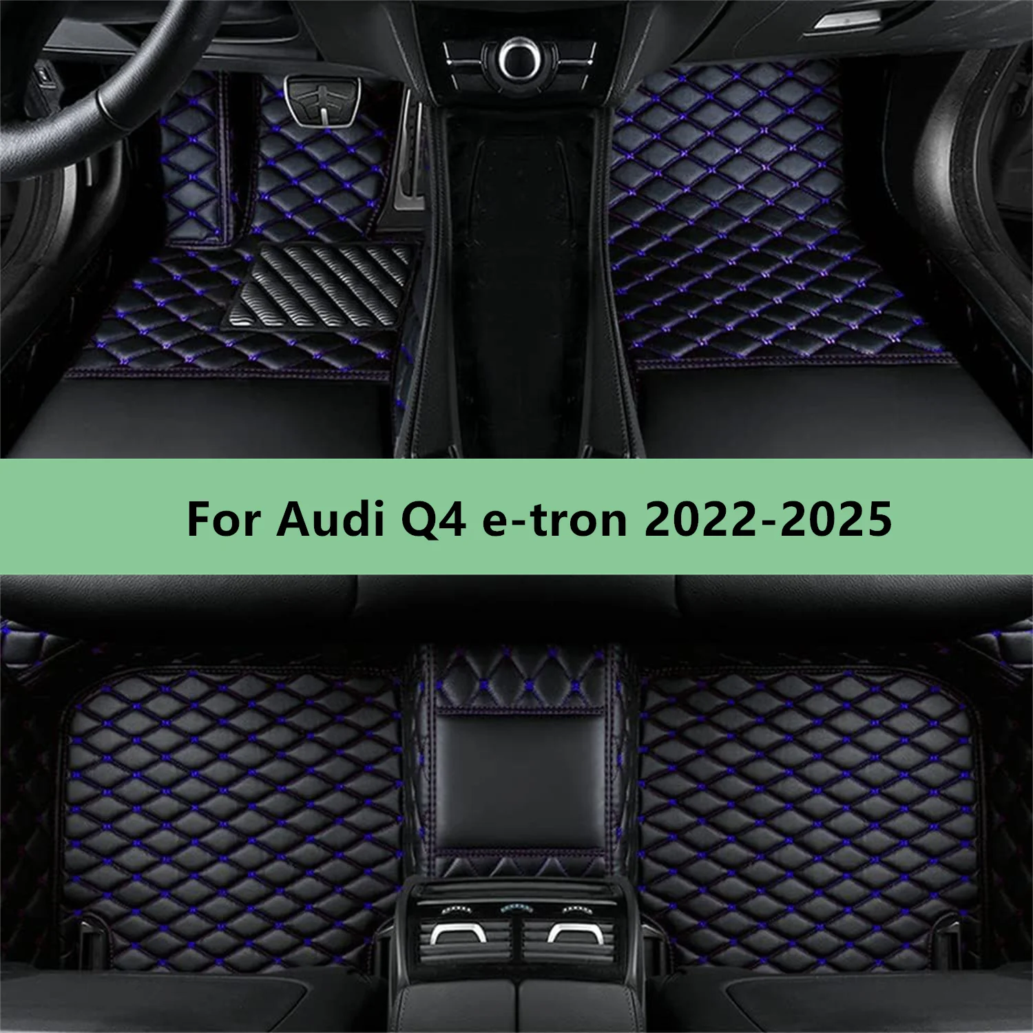 

Car Floor Mats For Audi Q4 e-tron 2022-2025 Floor Mats for Men Women Car Interior Accessories