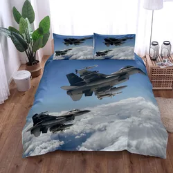 World Ranking Air Fighter Duvet Cover Set UK Single Double Queen US Twin Full King Size Among Bed Linen Set