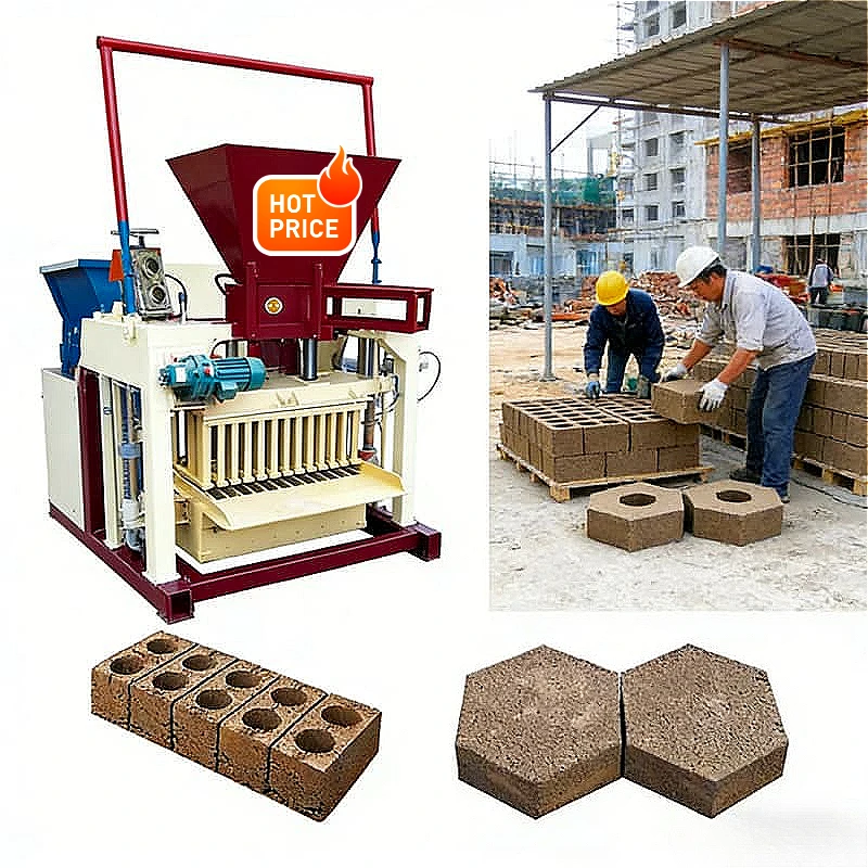 Compressed Earth Block Making Machine Manual Interlocking Press for Sustainable Building Material Supply Customized high quality