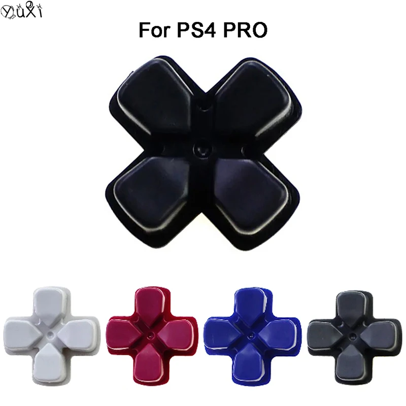 YuXi 1PC dla PS4 PRO klucze kierunkowe Dpad części naprawcze kontroler przycisk krzyżowy uchwyt klucz plastikowe przyciski akcesoria do naprawy