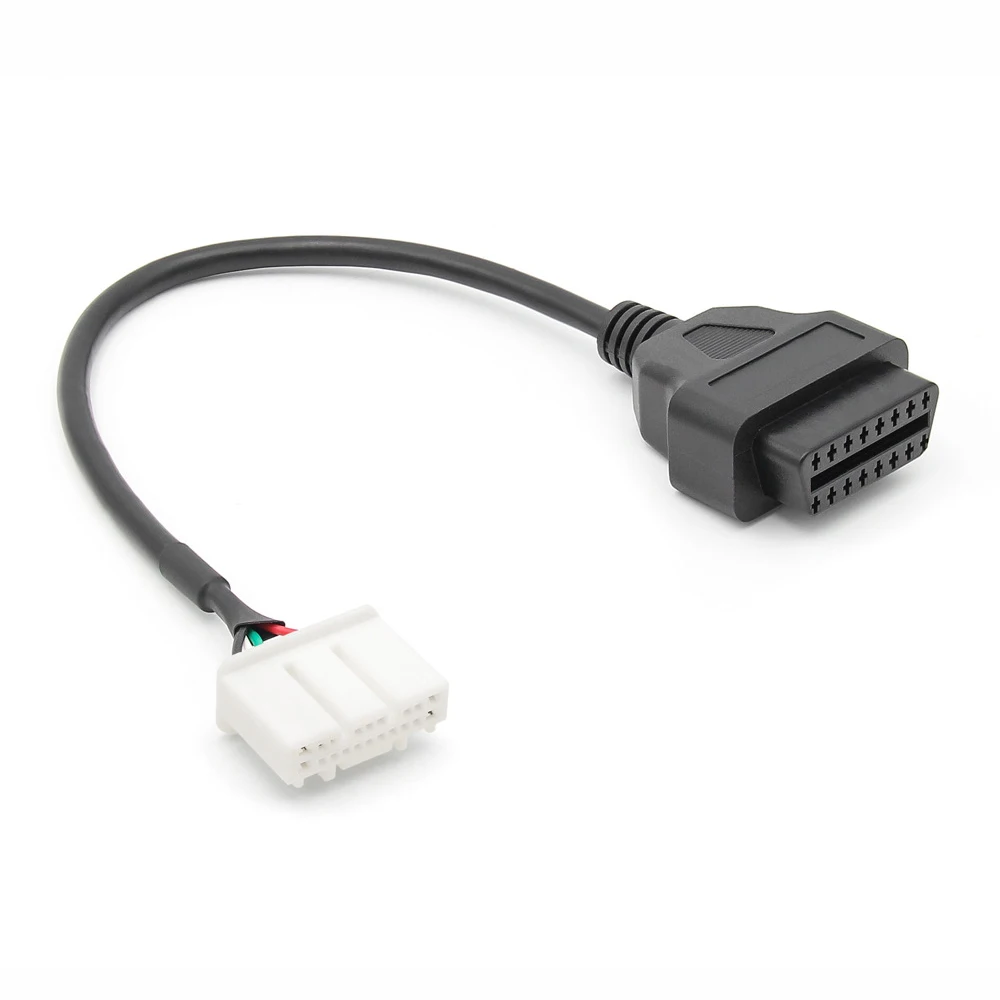 For Te-sl-a 12/20/26pin to 16pin Male Female OBD2 Cable Connector Model 3 Model Y OBD 2 OBDII Diagnostic Tool Auto Adapter