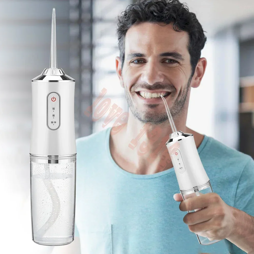 Hygiene Clean Usb Rechargeable Electric Portable Cordless Dental Water Flosser Oral Irrigator