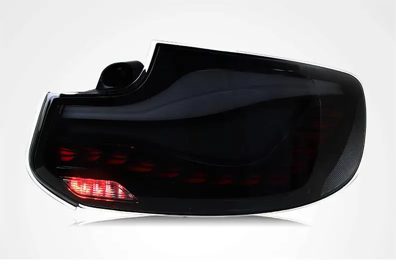 التنين مقياس نمط التوصيل والتشغيل الذيل مصباح كامل LED الضوء الخلفي تعديل لمبة خلفية ل BMer 2 سلسلة F22/F23 2014-2020 #2