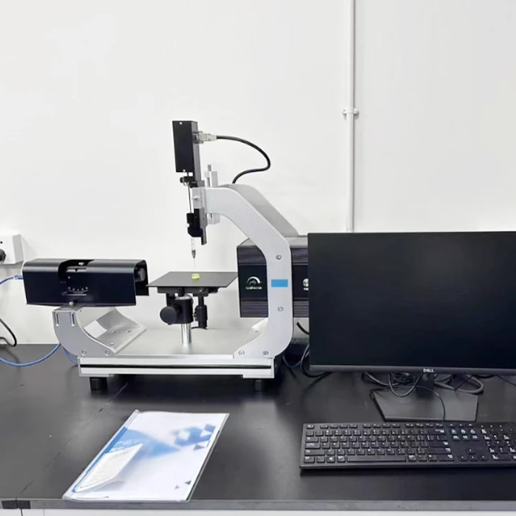 Automatic Tilt Contact Angle Measuring Instrument Optical Contact Angle Tester