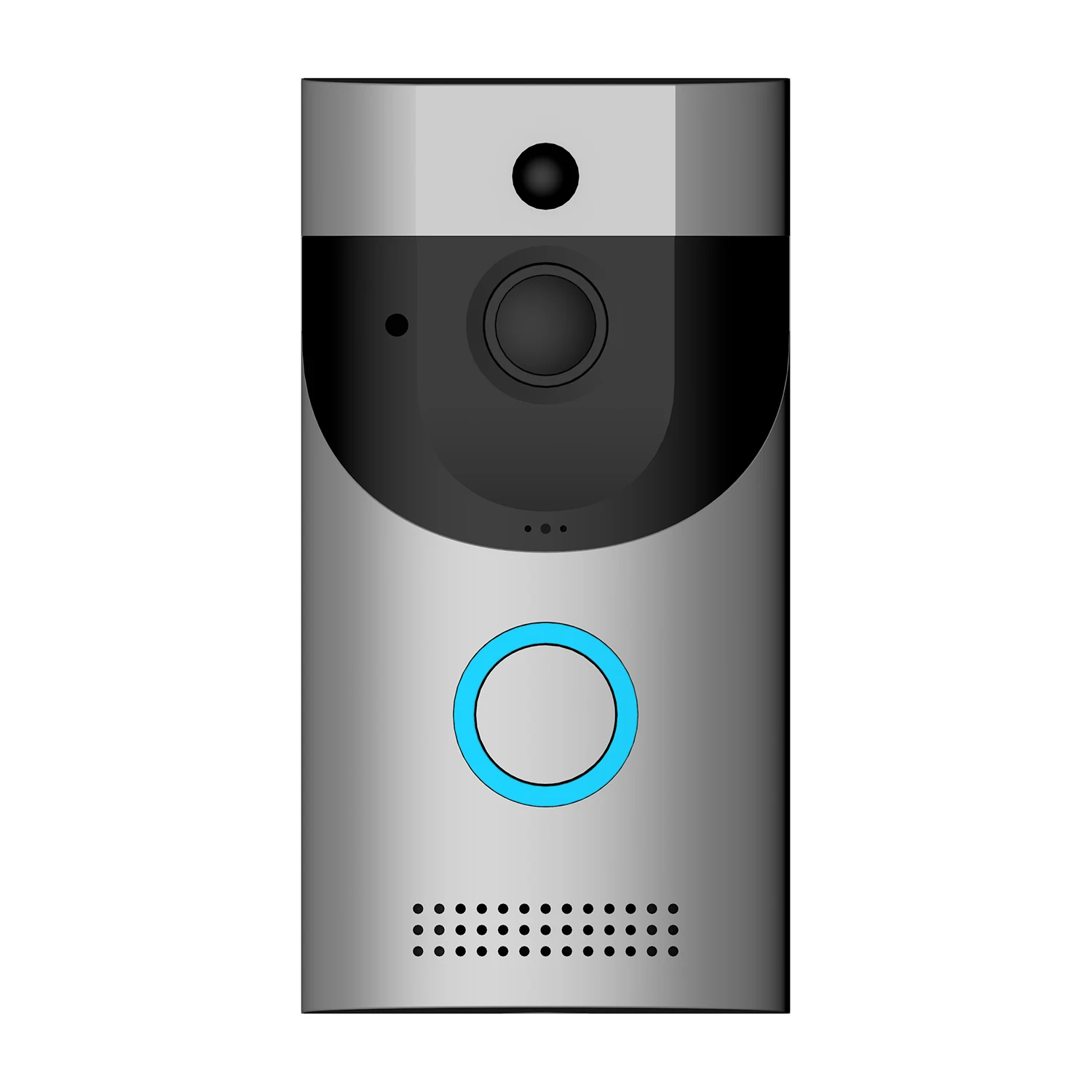 2MP 1080P B30 Battery Power WIFI IP Doorbell Visual Video Door Phone Long Time Standby Intercom Door Entry Peephole Viewer