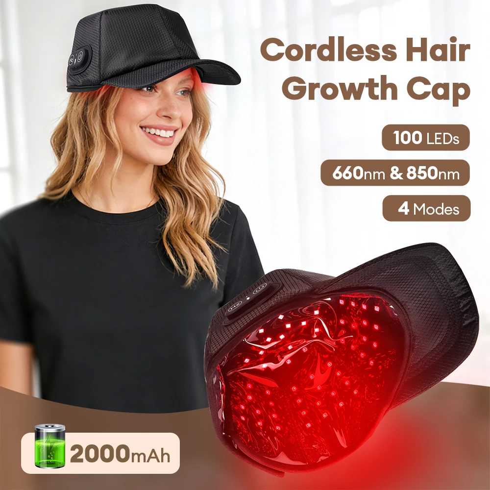 650nm 850nm 무선 적색광 헤어 성장 캡 탈모  - Hair Care Elseve 리뷰 및 가격