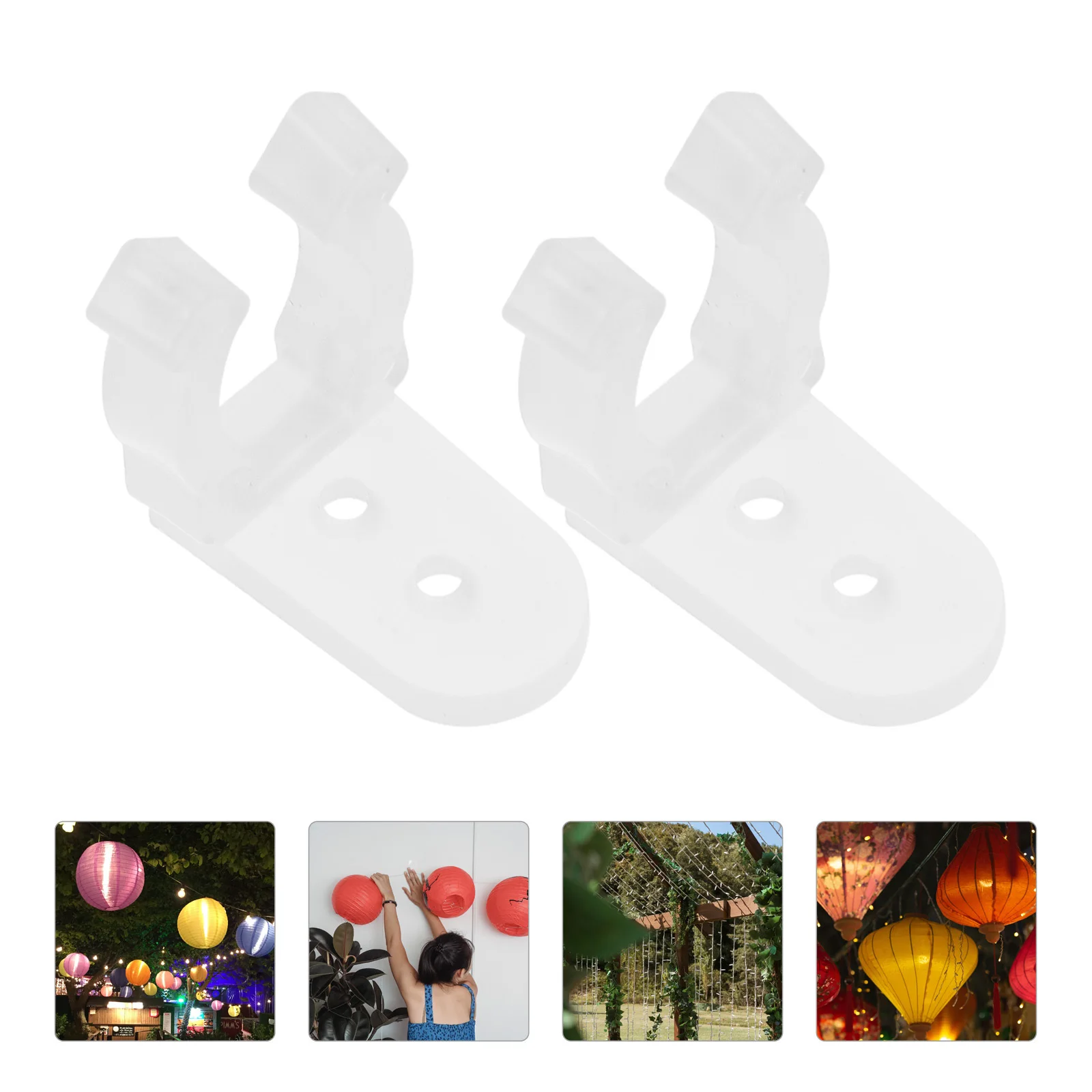 

100Pcs Rope Light Clip LED Neon Mounting Clip Sturdy Cord Fixer for Outdoor String Lights Neon Rope Light Mounting Accessories