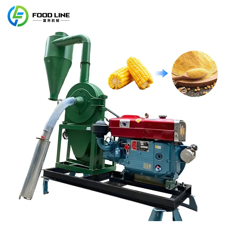 Wheat Flour Production Line Maize Mill Machine Small Machine Wheat & Corn Milling Process Machine Customized
