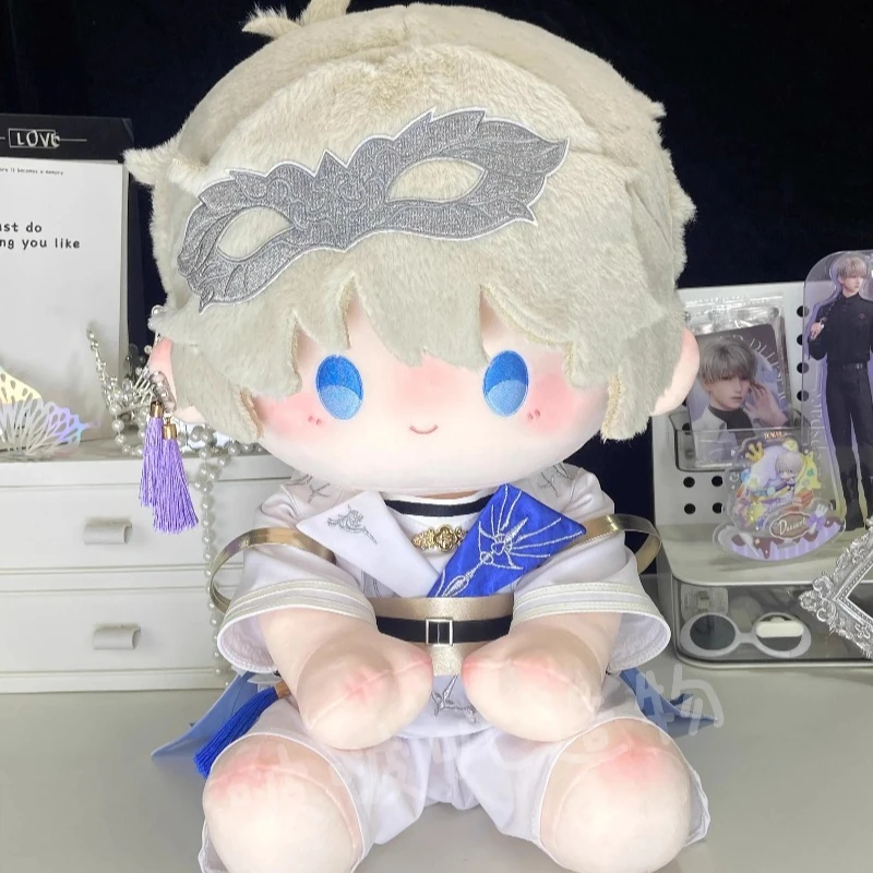 

В наличии аниме Love and Deepspace Xavier 40 см кукла хлопковый мягкий костюм для тела одеваются поза для сидения мультяшные фигурки подушка