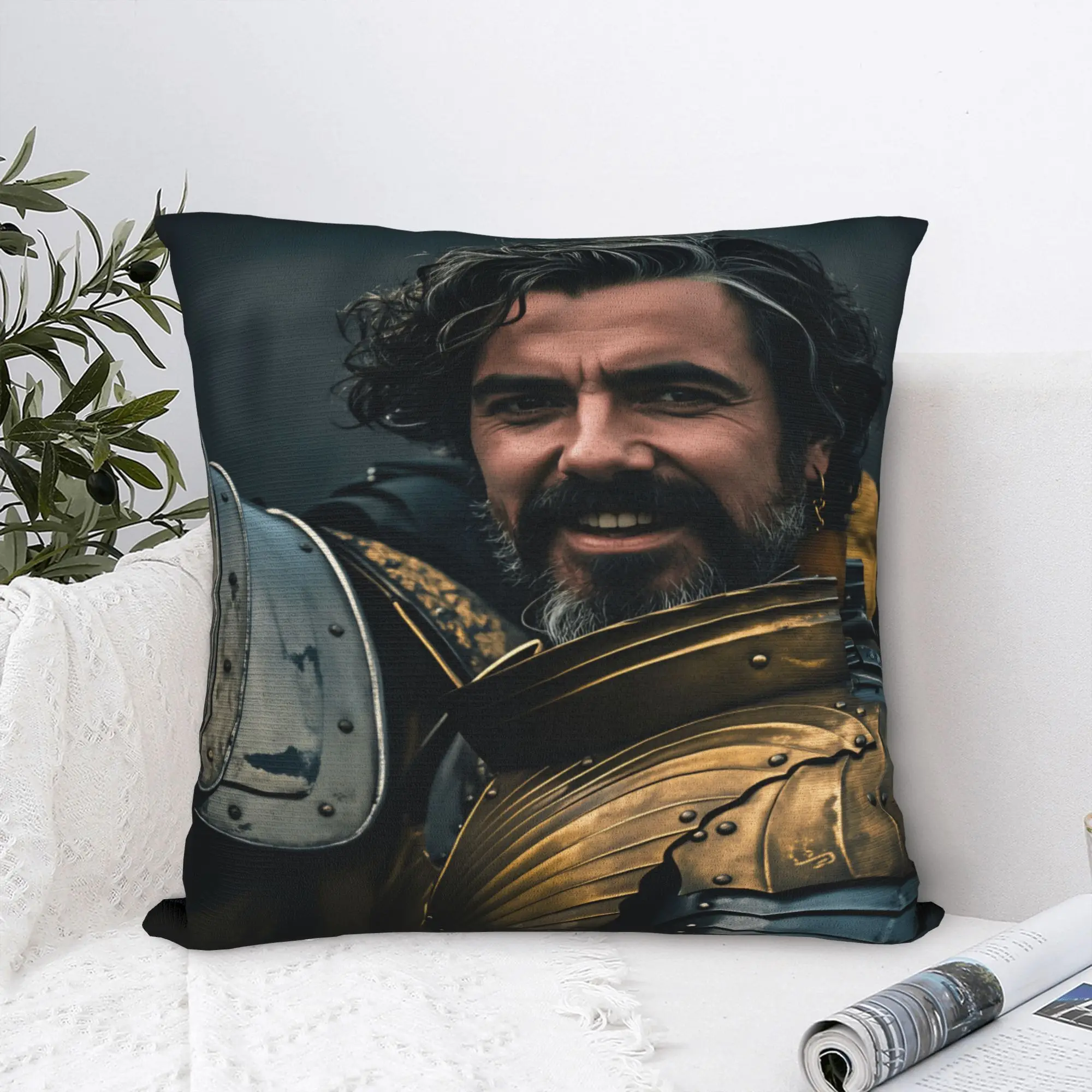 Funda de almohada Lionel Baratheon, funda de almohada moderna, fundas de almohada suaves para sofá, coche, decoración del hogar
