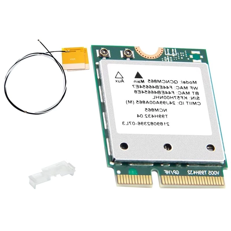 AU61-Network Card Up To 5.8Gbps With Antennas Wireless Network Adapter Wifi 6E Wifi6 For Windows 11