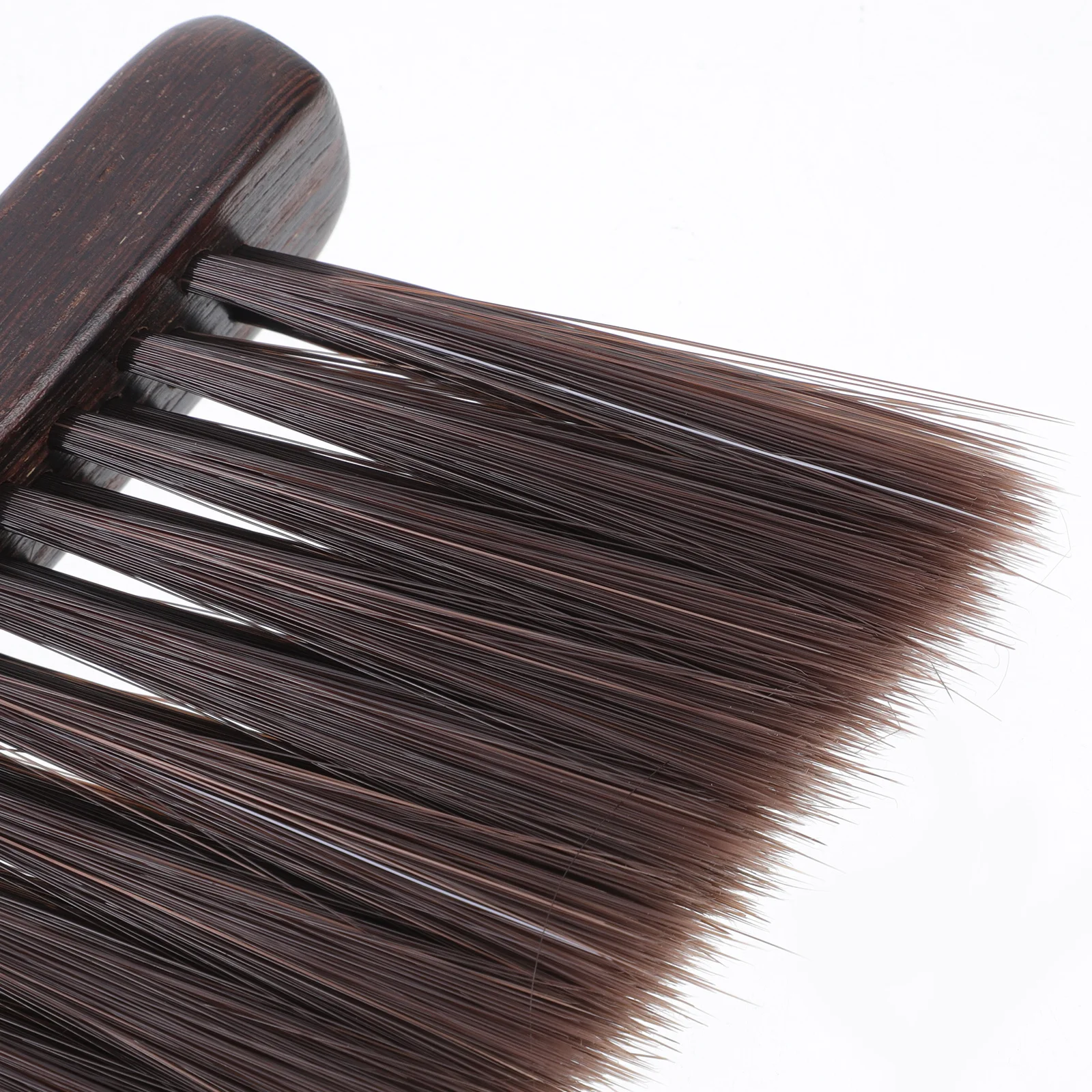 فرشاة مدفأة بمقبض خشبي بشعيرات ناعمة، فرشاة تنظيف الغبار بمقبض طويل، فرشاة تنظيف الغبار لسرير الأريكة، مكنسة يدوية للسيارة #5