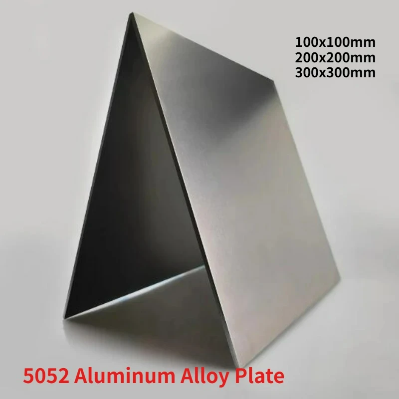 

1-10pcs 5052 Aluminum Plate Can Be Customized for Processing Thickness 0.4/0.5/0.8/1/1.5/2/3/4mm Aluminum Flat Metal Plate