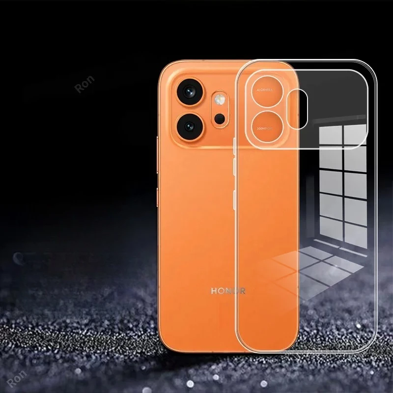 Für Honor 600 Pro Ultradünne Weiche Kameraschutzhüllen Für Huawei Honor 600 Pro Transparente Schutz-Silikon-Handyhülle