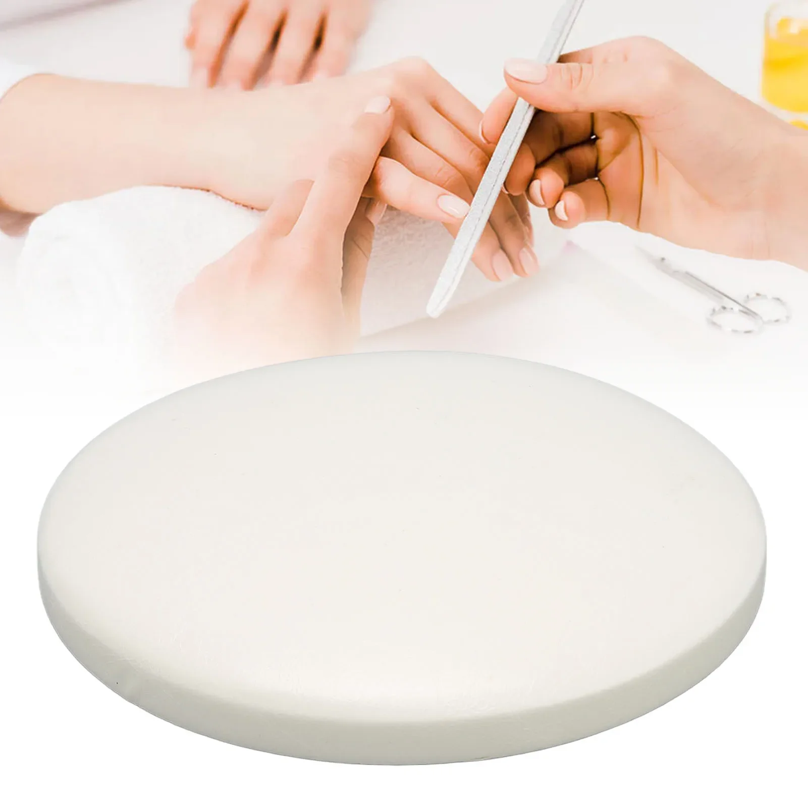 Nail Arm Rest Manicure Nail Tech Elbow Hand Pad Round Elbow Rest For Manicure Professionals