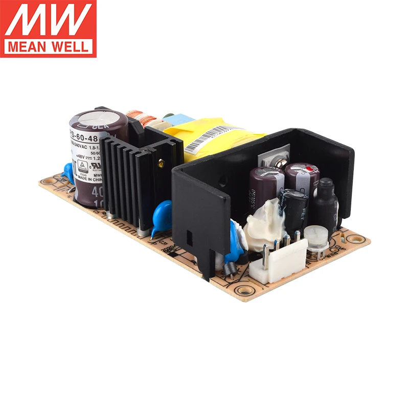 MEAN WELL PCB Medical Type RPS-60 Series Single Output Switching Power Supply RPS-60-3.3/5/12/15/24/48V