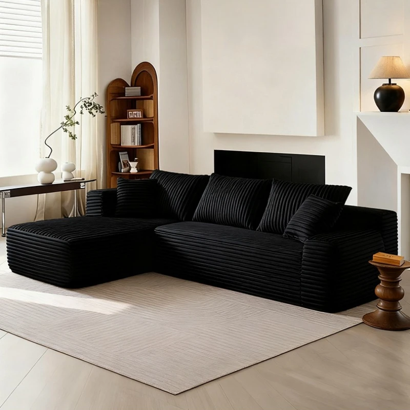 

frameless module sofa compressible comfortable l shape sofa modern minimalist sofá de compressão a vácuo living room furniture