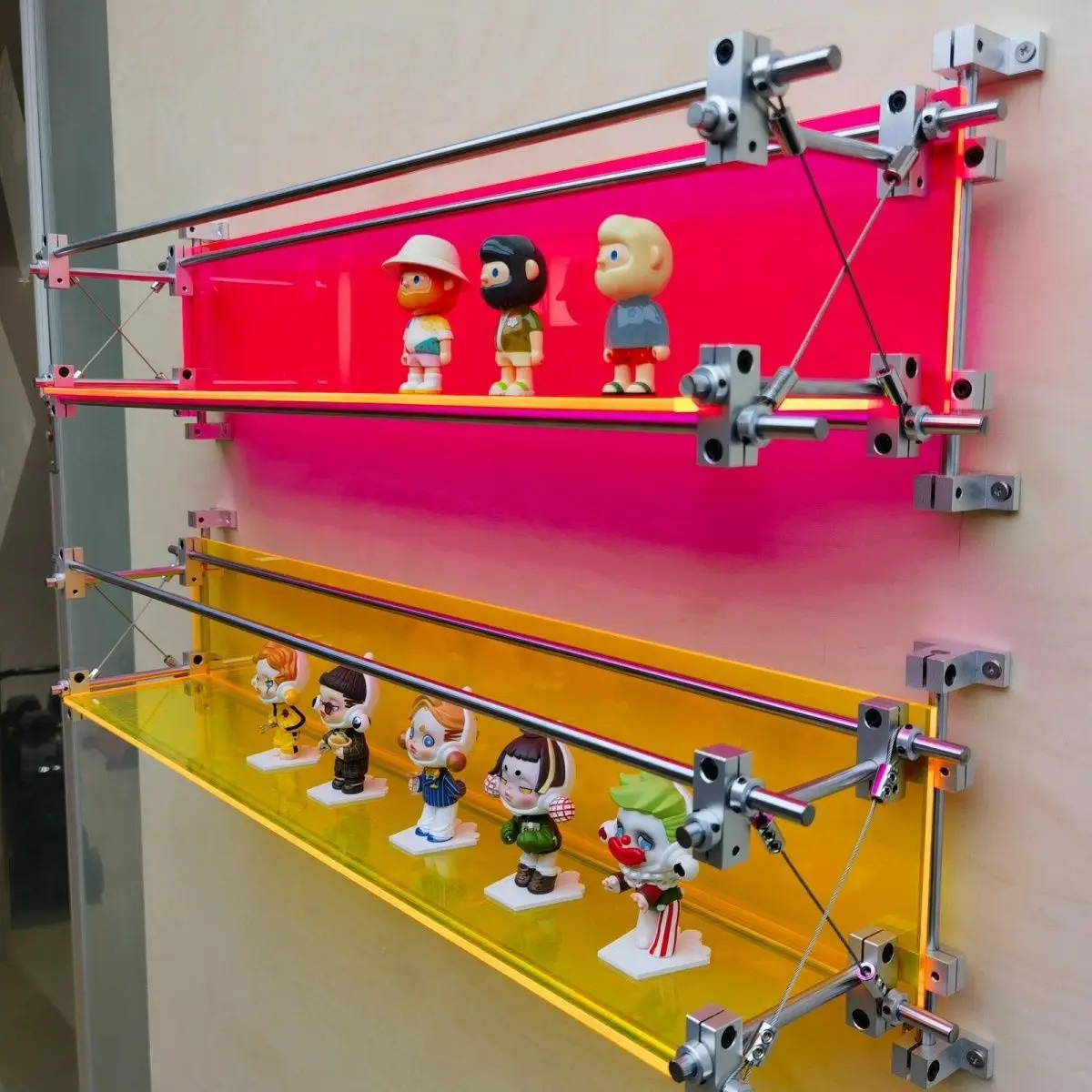 Optical axis acrylic figure blind box rack, cup holder