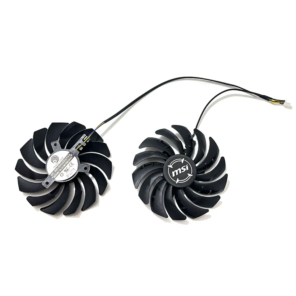 NEW 4pin 95mm PLD010010S12HH DC 12V 0.4A Graphics card cooling fan,For MSI Radeon RX 5600 XT GAMING MX Graphics card