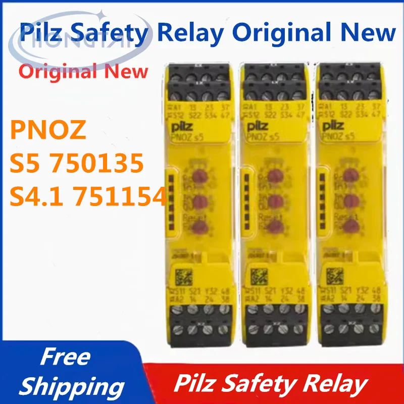 Free Shipping PNOZ S5 750135 S4.1 751154 PILZ Safety Relay Module Original New Hot Sale