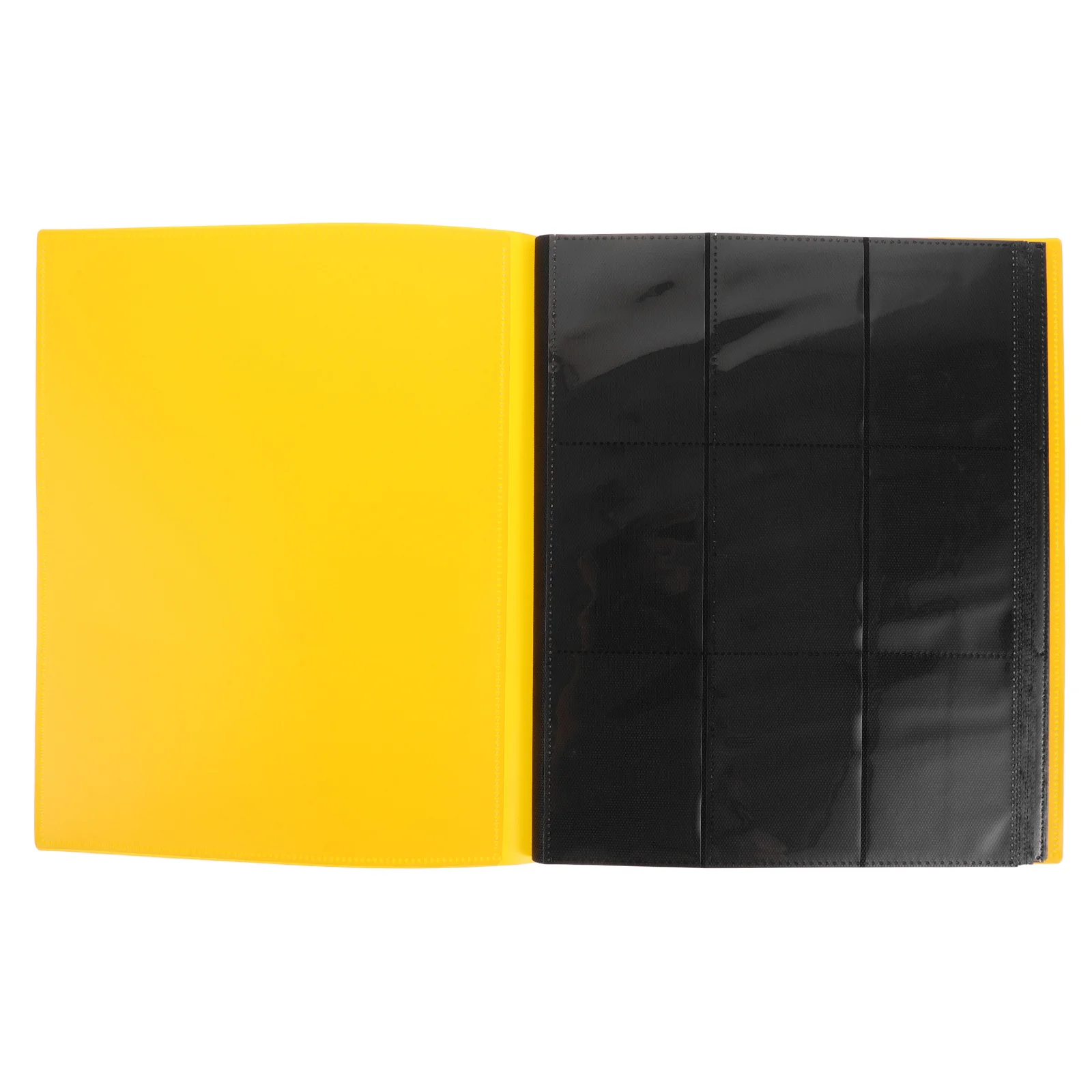 

Trading Card Binder Album Large Capacity Waterproof Collection Folder Organizer Portable with Strap for Sports Baseball Football