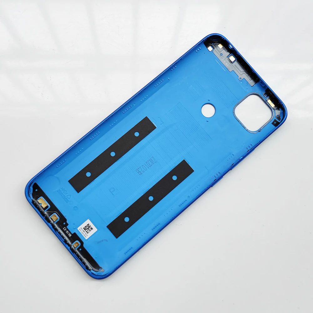 Funda trasera de plástico para Xiaomi Redmi 9C A +, carcasa trasera de repuesto con logotipo