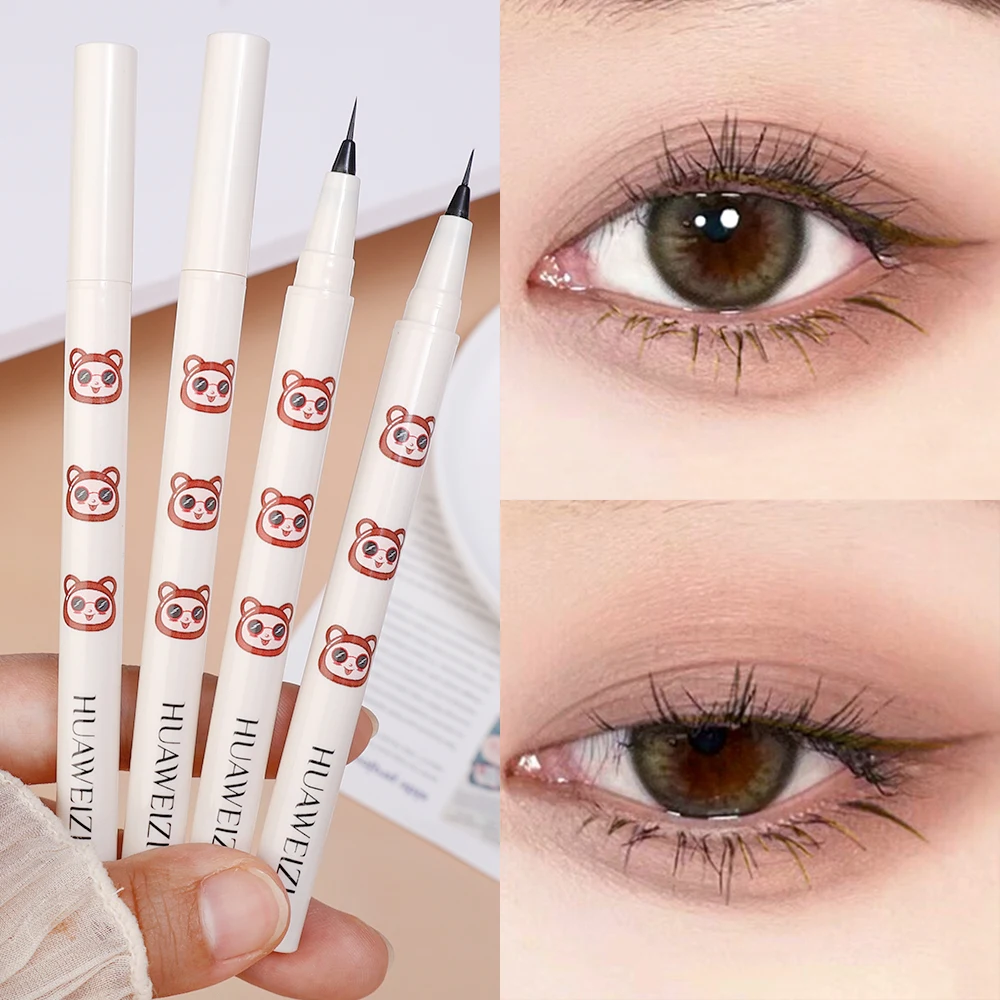 1PC Black Liquid Eyeliner Pencil Waterproof Quick Dry Smooth Eye Liner Long Lasting Lower Eyelash Pen Eyes Makeup Cosmetics Tool