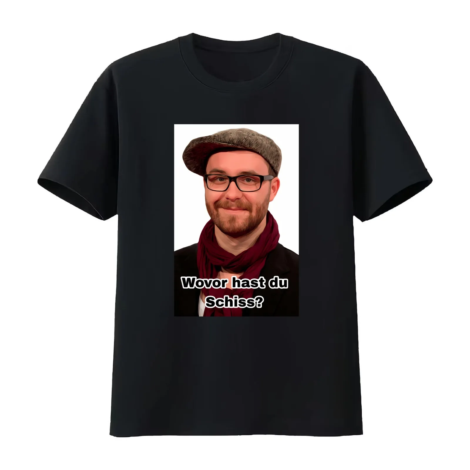 Mark Forster - What are you scared of? Meme T-Shirt Summer Casual Cotton Tee Oversized Streetwear Tops Vintage Graphic Print