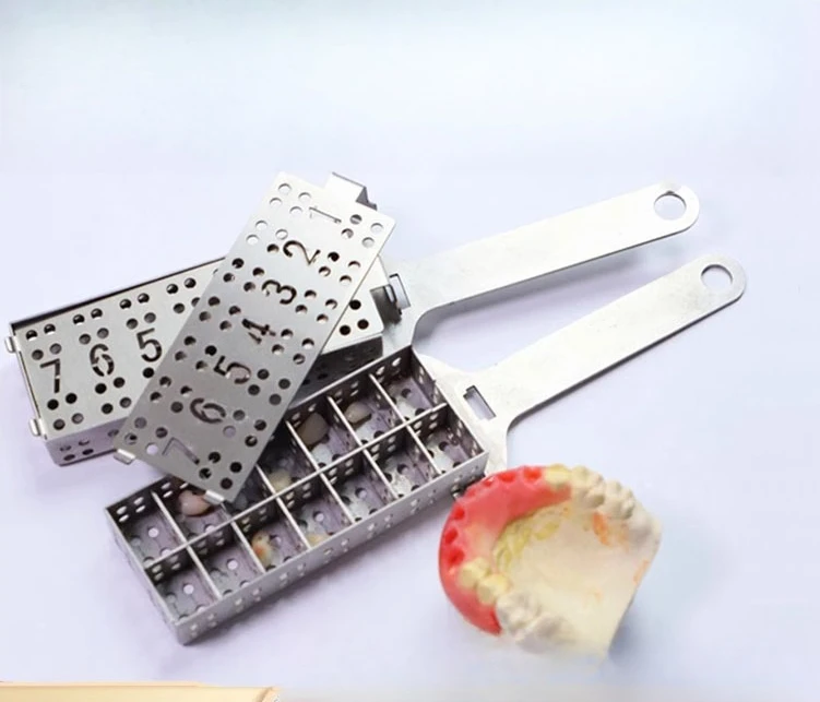 

Stainless Steel Teeth Cleaning Photoshoot for Dentures Wax Cleaning Injection Molding Dental Technician Cleans Dental Materials