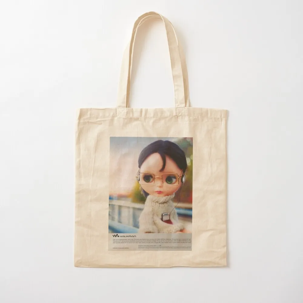 blythe doll magazine Tote Bag Shopper handbag Beach bag shoping bag bags for women Canvas Tote