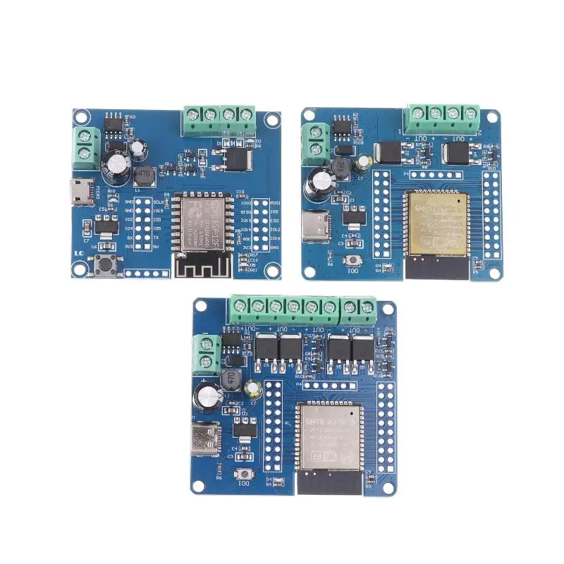 

2/4-полосный модуль переключателя MOS 5-60 В постоянного тока ESP32 односторонний релейный модуль ESP32-32E модуль WIFI Bluetooth макетная плата UART горение