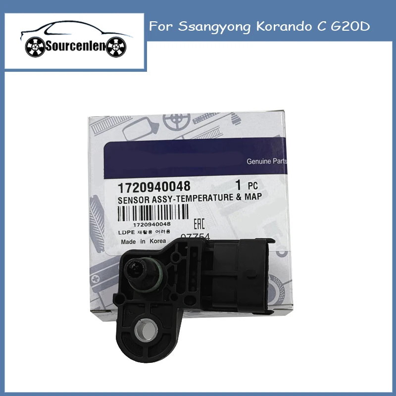 

Temperature Intake Pressure Sensor Assy 1720940048 17209-40048 For Ssangyong Korando C G20D