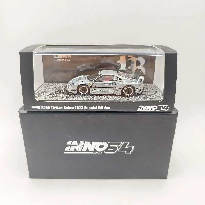 

В наличии: 1:64F40, ограниченная серия литого под давлением модель автомобиля из сплава для выставки Гонконга, игрушка для мальчиков, коллекционное украшение для взрослых.